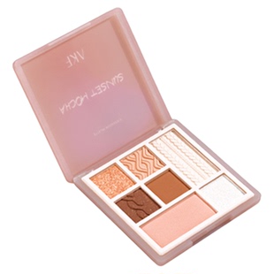 正品AKF七色眼影盘单色多色系哑光琥珀咖新款腮红高光修容一体盘