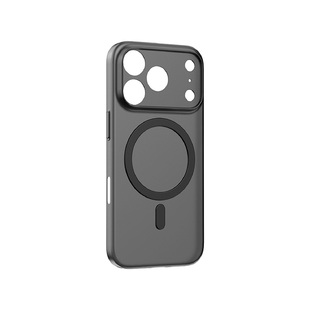 MOMAX摩米士超薄适用苹果18ProMax手机壳iPhone18Pro裸感透明磁吸壳17pm磨砂MagSafe防摔全包镜头保护套ins风