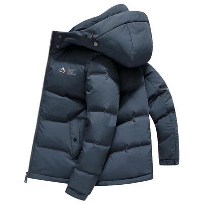 罗蒙男士羽绒服短款冬季保暖外套