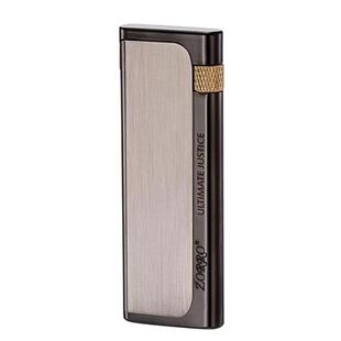 ZORRO佐罗纤薄充气明火打火机侧滑砂轮金属个性创意定制刻字礼品