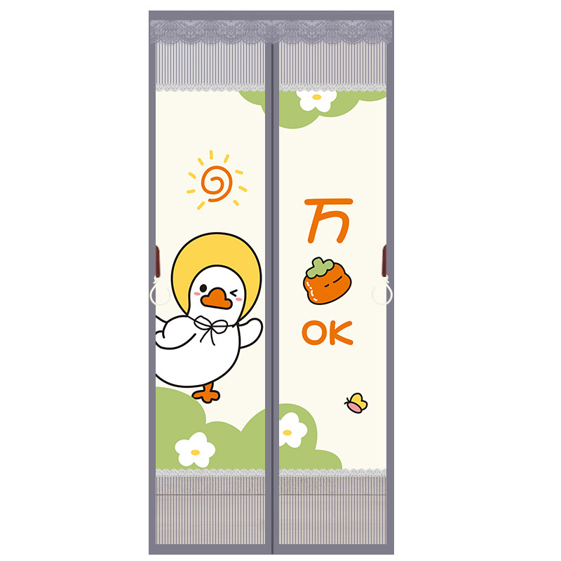 金刚网全磁条磁吸防蚊门帘
