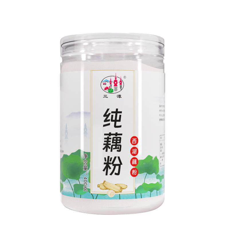 三潭西湖纯藕粉400g杭州特产老牌