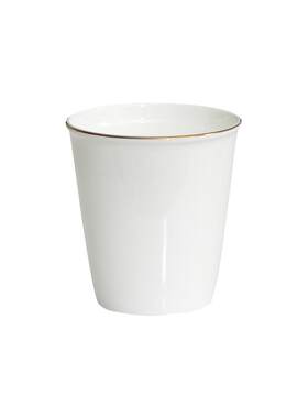10只骨瓷迷你喝水白色家用小杯子