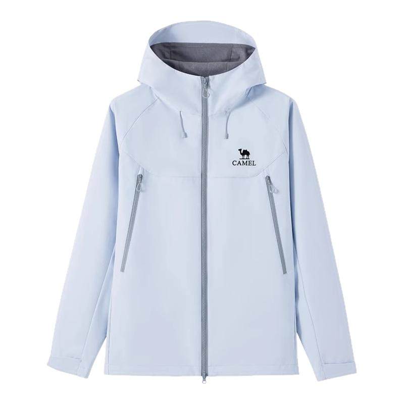 骆驼山海夹克2.0男款外套山系登山服2026新款防风防泼水风衣女