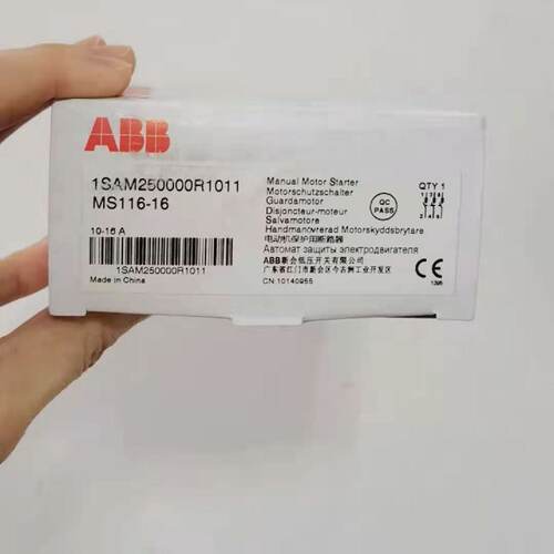 议价MS116-16全新原装现货ABB电机断路器10-16A