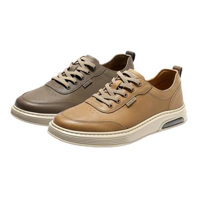 森达户外潮流时尚复古工装板鞋男