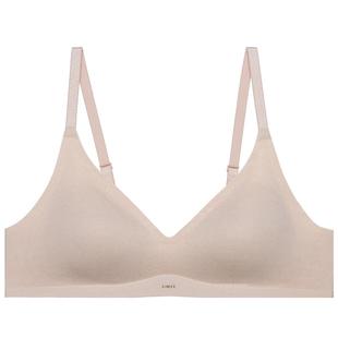 【董洁同款】爱慕织锦无钢圈内衣女小胸薄杯抹胸轻聚拢文胸25秋冬