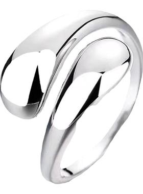 光版精致蛇头戒指奢华气质女生