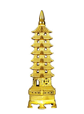 七宝铜玲珑宝塔财富塔
