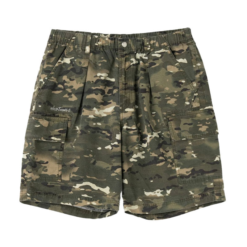现货 WILDTHINGS CARGO SHORTS 山系户外防撕裂休闲工装短裤 25SS