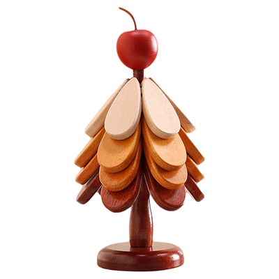 全实木隔热餐垫创意折叠杯碗垫