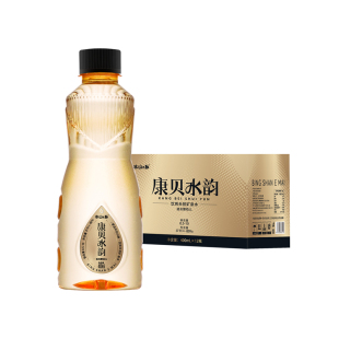 康贝水韵长白山脉天然矿泉水400ml12瓶装低氘弱碱性饮用水多规格