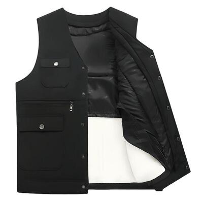 保暖神器羊皮马甲棉天鹅直发代发