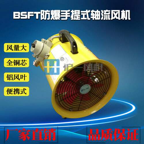 定制304不锈钢防爆手提风机 不锈钢手提式轴流风机 防爆防腐 防锈