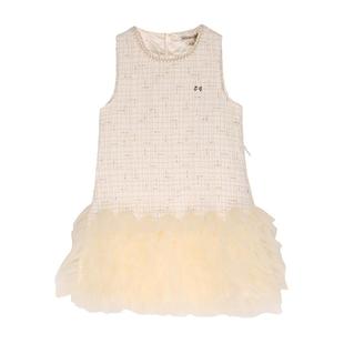 IVY HOUSE常春藤儿童装女童连衣裙秋季 小香风小礼裙背心裙亲子装