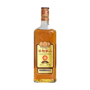 古越龙山绍兴黄酒库藏金五年半干型无焦糖色600ml/瓶花雕酒糯米酒