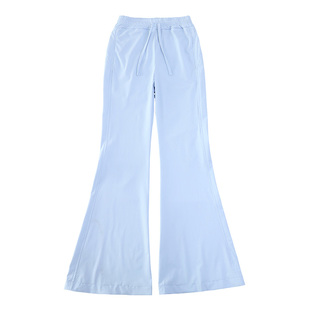 女童裤子夏薄款2025新款儿童夏季轻薄冰丝初中生女孩喇叭裤中大童