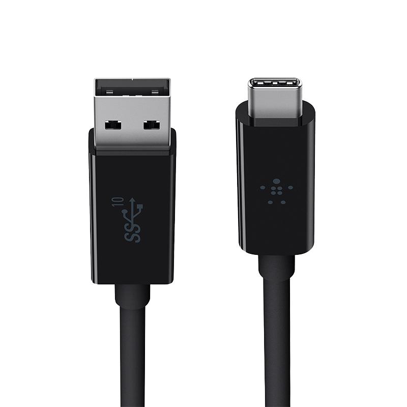 贝尔金 USB TYPE-C数据线USB3.1标准高速传输线连接线F2CU029bt