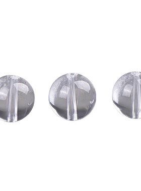 收藏级天然白水晶散珠半成品DIY
