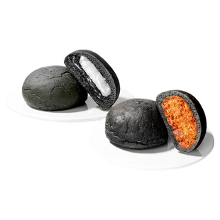 全麦魔芋五黑欧包麻薯芝麻味肉粉松面包减低0代餐饱腹主食脂早餐