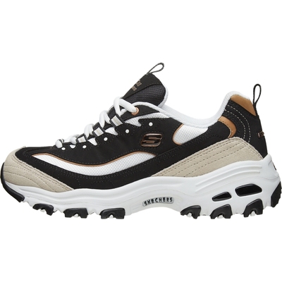 Skechers斯凯奇童鞋男女同款情侣亲子鞋金属风老爹运动熊猫鞋