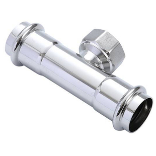 内丝三通卡压不锈钢管304内牙螺纹转换三通接头不锈钢2系管道配件