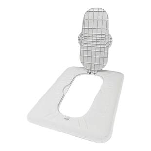 蹲便器盖板蹲坑防臭堵臭器卫生间洗澡厕所挡板便池盖自动开盖