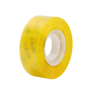 友立透明胶带小号交代学生专用1.2cm细窄玻璃鲜花店办公宽胶条大号整箱批发小卷胶纸切割器办公封口文具胶布