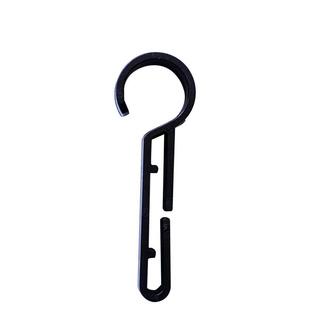 安全帽头灯挂钩配件挂扣固定钩矿灯底座卡扣铁扣挡板头灯带子卡扣