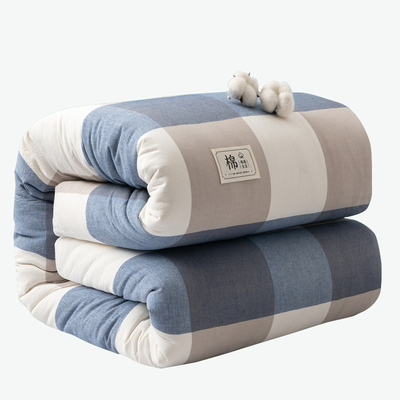 可拆卸棉花被子被套新疆纯棉花被褥冬被加厚保暖棉絮春秋被芯全套