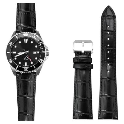 适用卡西欧剑鱼表带真皮Casio EFR303 MDV106/EFV540/MTP1375表带