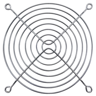 12038轴流风机金属网罩120#机箱机柜防护罩12CM铁网风扇网罩12025