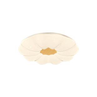 LED吸顶灯奶油风主卧室日系原木南瓜云朵餐厅吊灯全光谱护眼灯具