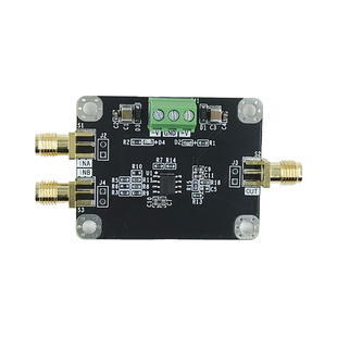 两路同相/反相加法器 减法器 偏置放大器信号叠加调理模块 带宽1M