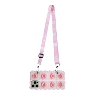 创意猫爪零钱包包适用荣耀500手机壳400/300pro荣耀200女magic8/7斜挎100挂绳90卡通80/70/x60全包x50i保护壳