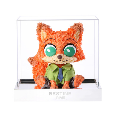 柏治廷迪士尼疯狂动物城永生花