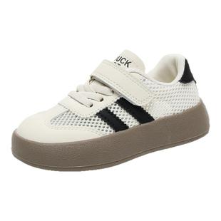 小黄鸭男童鞋子2025冬季新款加绒二棉鞋儿童德训鞋软底休闲运动鞋