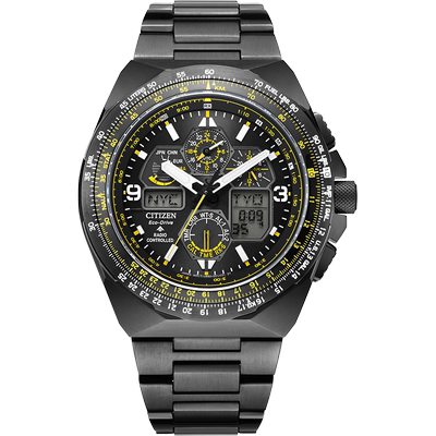 西铁城新品时尚运动电波男表