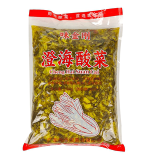 潮汕澄海酸菜免切丝猪脚饭专用酸菜小叶芥菜酸菜脆嫩酸爽餐饮商用