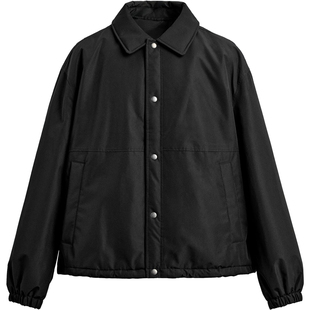 柜549！秋冬新款男装宽松科技面料棉服翻领夹克厚外套3833401 800