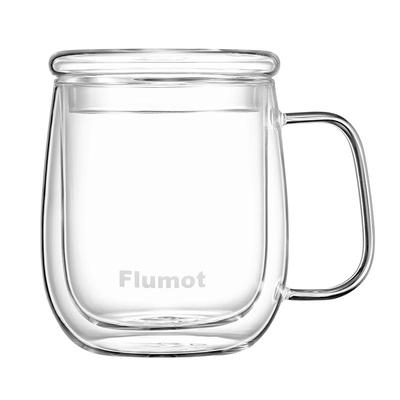 德国玻璃水杯家用双层泡茶杯新款