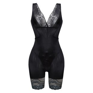 伊蓝妮无痕收腰收腹提臀束身连体后脱塑身衣产后塑形薄款美体衣女