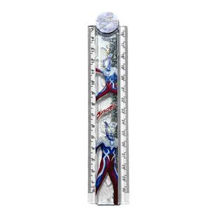 奥特曼蛋仔派对流沙尺子小学生卡通直尺可折叠专用透明尺子30cm