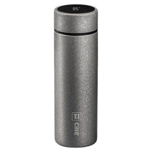 希乐高端纯钛智能保温杯子商务茶水分离泡茶水杯办公室车载送礼品