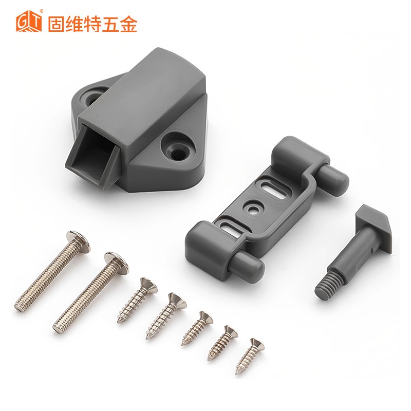 半月型房车按钮锁月牙形厂家锌合金按船艇橱柜锁家具锁抽屉锁把手