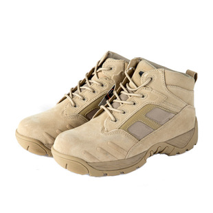 君洛克D12013 登山靴男作战靴女战术靴飞行靴沙漠靴6寸防刺陆战靴