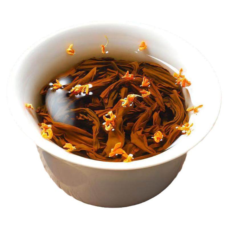 桂花红茶特级养胃茶叶杭州九曲红梅龙坞浙江口粮茶叶利尿香醇特产