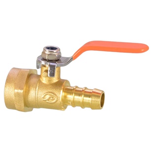 软管插头内外丝宝塔阀门2分4分/6分水管气管煤气天燃气双宝塔球阀