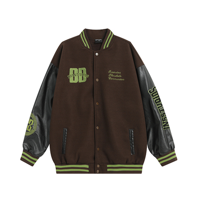 INSstudios植绒毛巾绣LOGO棒球服