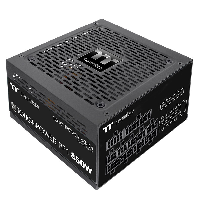 TT台式机电源钢影PF1850W白金